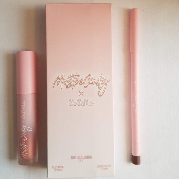 Be Bella Cosmetics X Must Be Cindy - Not Declining Lip Kit - Picture 1 of 13